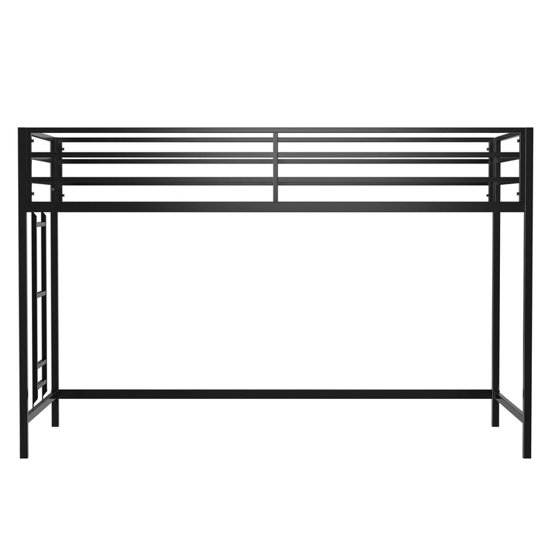 Adam - Twin Loft Bunk - Black - R&R Furniture Gallery (Fountain Valley, CA)