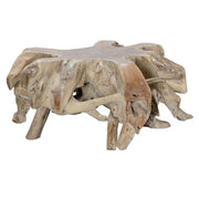 Cypress - Root Coffee Table - Natural White Wash - R&R Furniture Gallery (Fountain Valley, CA)