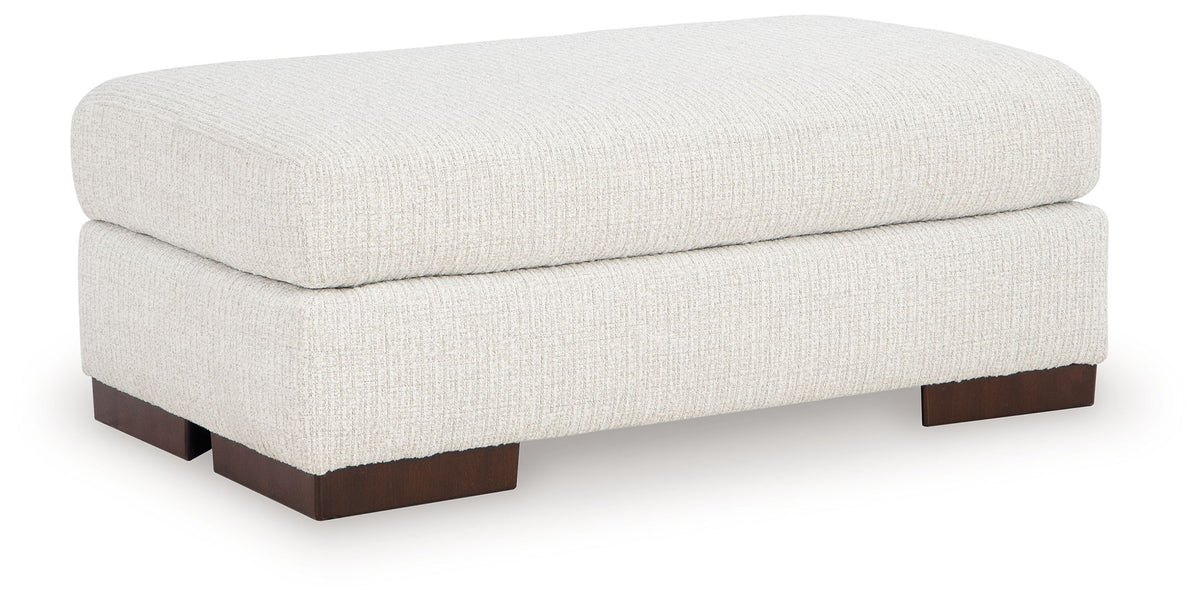 Hartside - Ottoman - Frosted - R&R Furniture Gallery (Fountain Valley, CA)