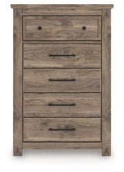 Rusticott - Five Drawer Chest - Brown - R&R Furniture Gallery (Fountain Valley, CA)
