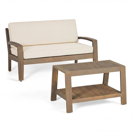 2 Piece Conversation Set, Loveseat & Coffee Table - R&R Furniture Gallery (Fountain Valley, CA)