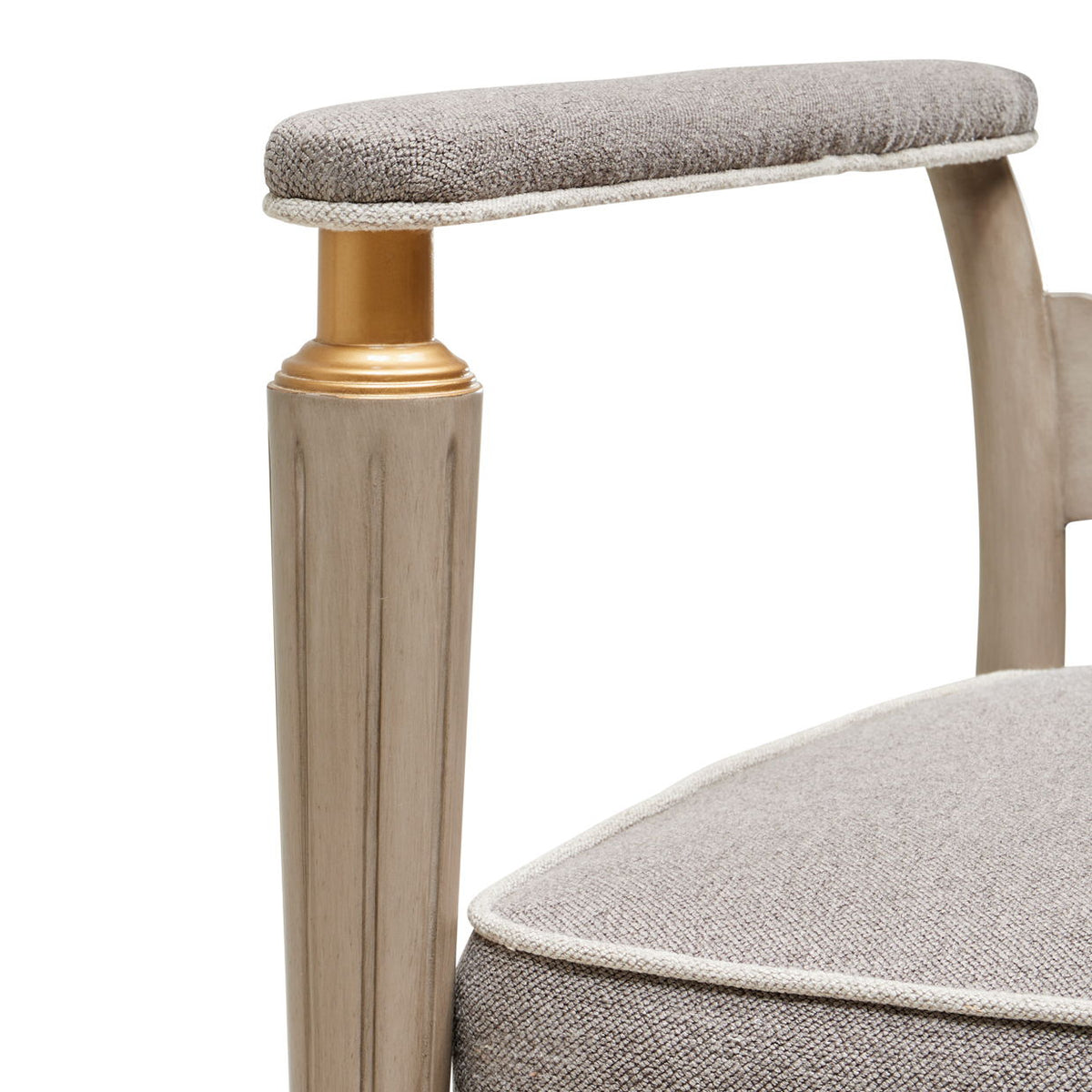 St. Charles - Accent Chair - Dove Gray - R&R Furniture Gallery (Fountain Valley, CA)