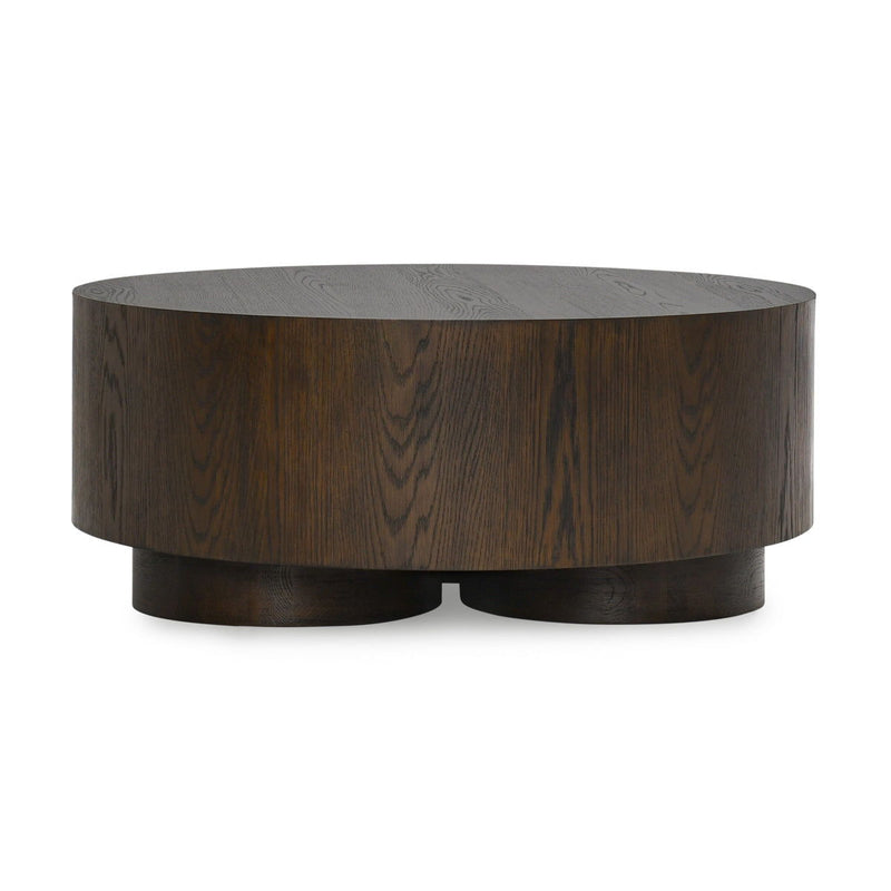 Runa - Oak Veneer 42" Coffee Table - R&R Furniture Gallery (Fountain Valley, CA)