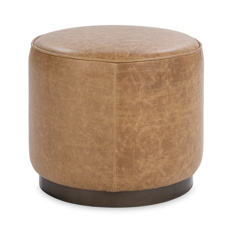 Clair - Leather Round Table - R&R Furniture Gallery (Fountain Valley, CA)