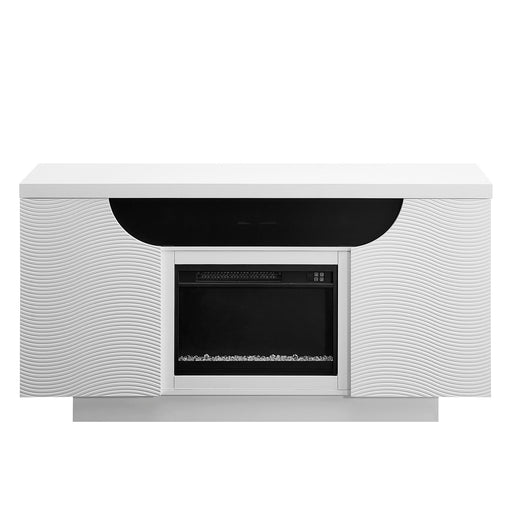 Alessia - Electric Fireplace With Multi Color LED And Flame Settings - R&R Furniture Gallery (Fountain Valley, CA)