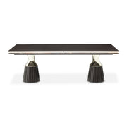 Carmela - Double Pedestal Dining Table - R&R Furniture Gallery (Fountain Valley, CA)