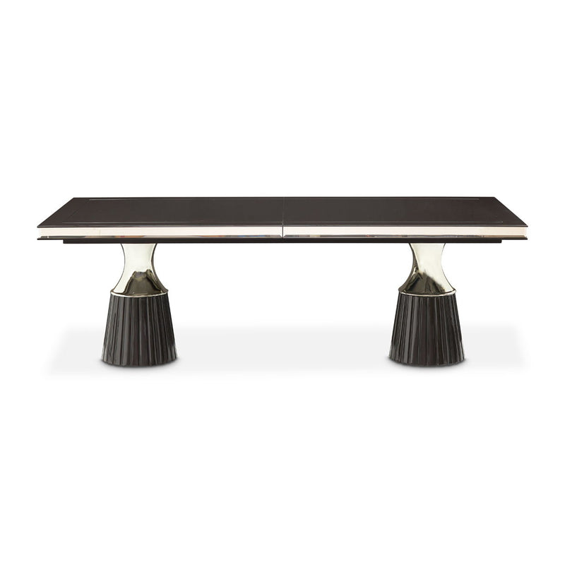 Carmela - Double Pedestal Dining Table - R&R Furniture Gallery (Fountain Valley, CA)