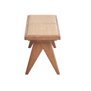 Velentina - Bench - Rattan & Natural - R&R Furniture Gallery (Fountain Valley, CA)