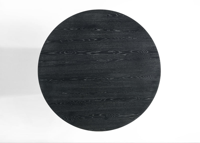Contemporary round dining table by Lilola Home with a wide Jasper design, perfect for modern dining spaces.