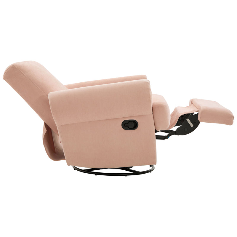 Manual Swivel Recliner Rocker Chair With Adjustable Backrest - R&R Furniture Gallery (Fountain Valley, CA)