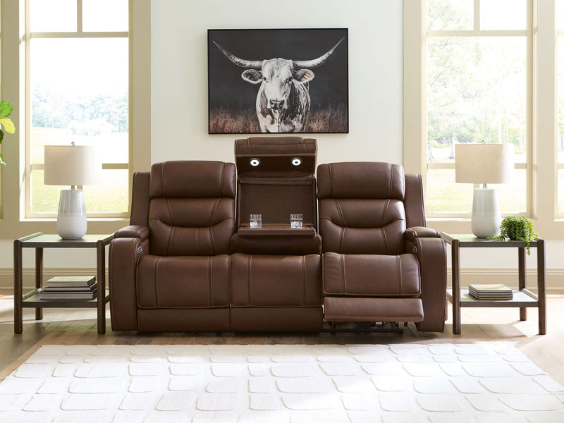 Knightington - Power Reclining Sofa With Audio Seating - R&R Furniture Gallery (Fountain Valley, CA)