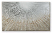 Waldard - Wall Art - Gray / Taupe / White - R&R Furniture Gallery (Fountain Valley, CA)