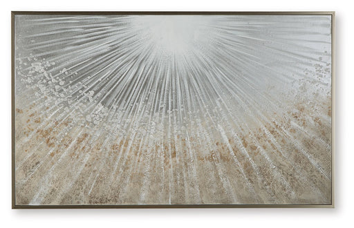 Waldard - Wall Art - Gray / Taupe / White - R&R Furniture Gallery (Fountain Valley, CA)