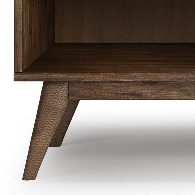 Clarkson - Low TV Stand - Rustic Natural Aged Brown - R&R Furniture Gallery (Fountain Valley, CA)