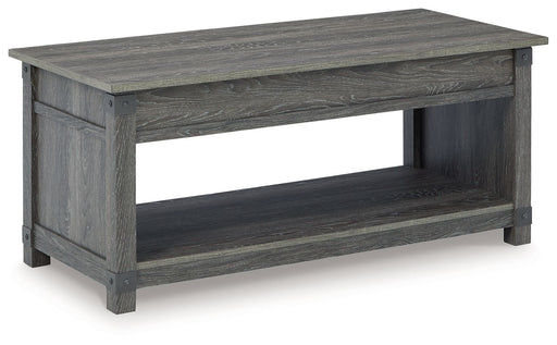 Freedan - Rect Lift Top Cocktail Table - Grayish Brown - R&R Furniture Gallery (Fountain Valley, CA)