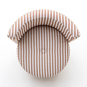 Alyssa - Striped Rolling Desk Chair