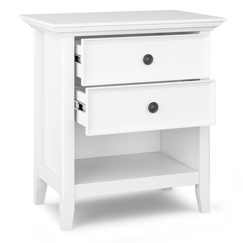 Amherst - Bedside Table, Handcrafted - R&R Furniture Gallery (Fountain Valley, CA)