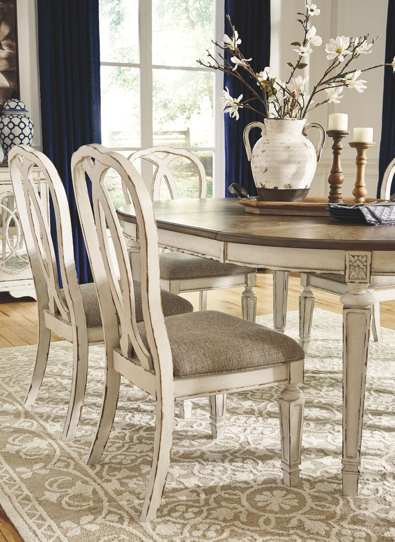 Realyn - Oval Dining Table Set - R&R Furniture Gallery (Fountain Valley, CA)