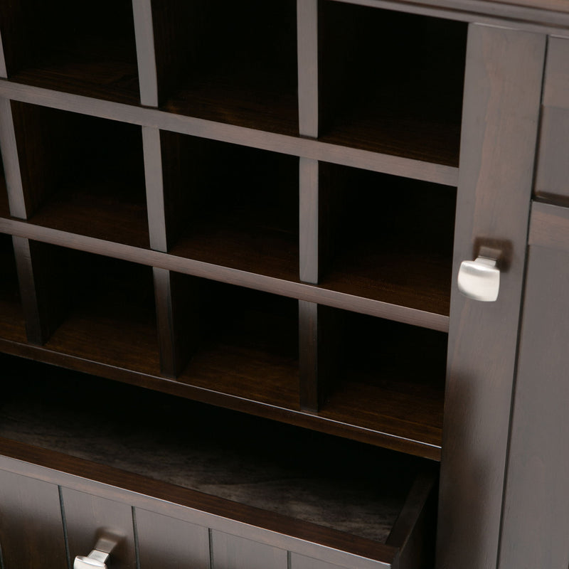 Bedford - Sideboard Buffet And Wine Rack - R&R Furniture Gallery (Fountain Valley, CA)