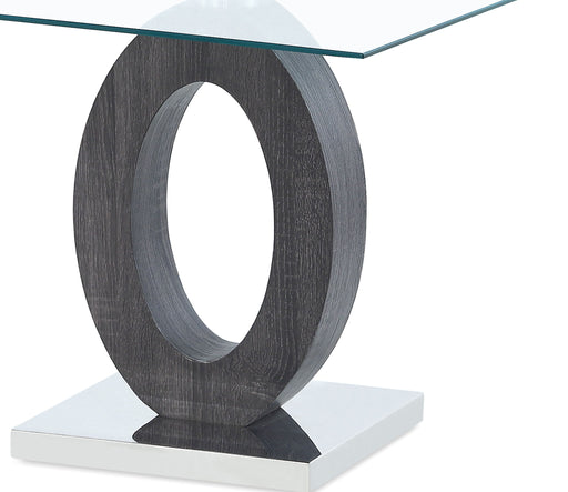 Tracker - End Table - Brown White - R&R Furniture Gallery (Fountain Valley, CA)