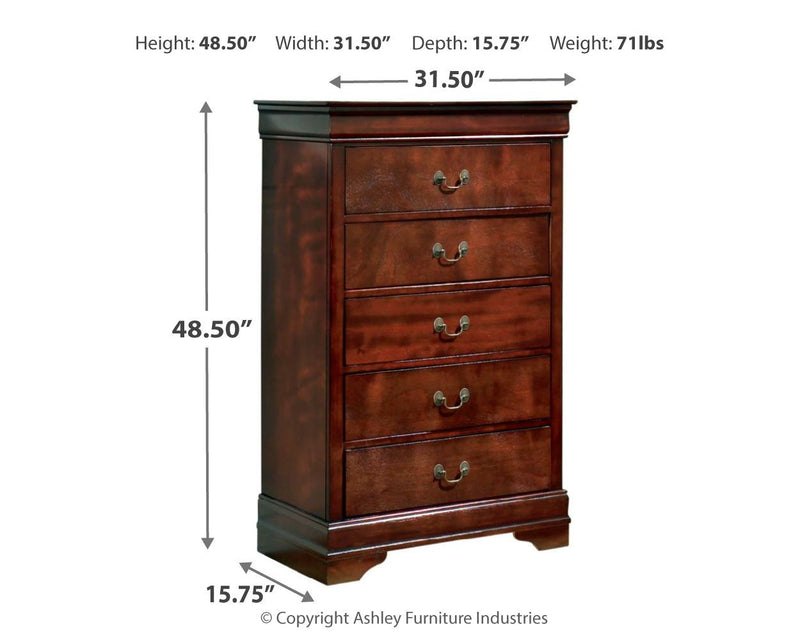 Alisdair - Chest - Reddish Brown - R&R Furniture Gallery (Fountain Valley, CA)