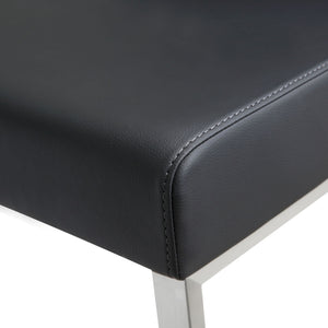 Denmark - Stainless Steel Counter Stool (Set of 2) - R&R Furniture Gallery (Fountain Valley, CA)