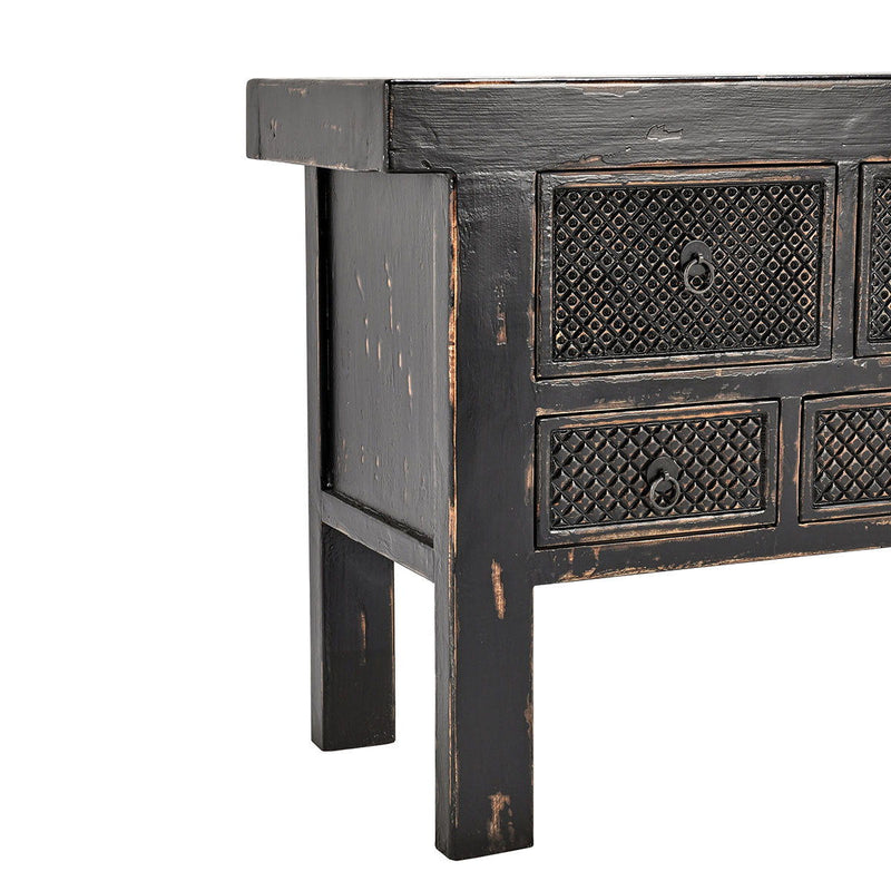 Lahey - 11 Drawer Console Table - R&R Furniture Gallery (Fountain Valley, CA)