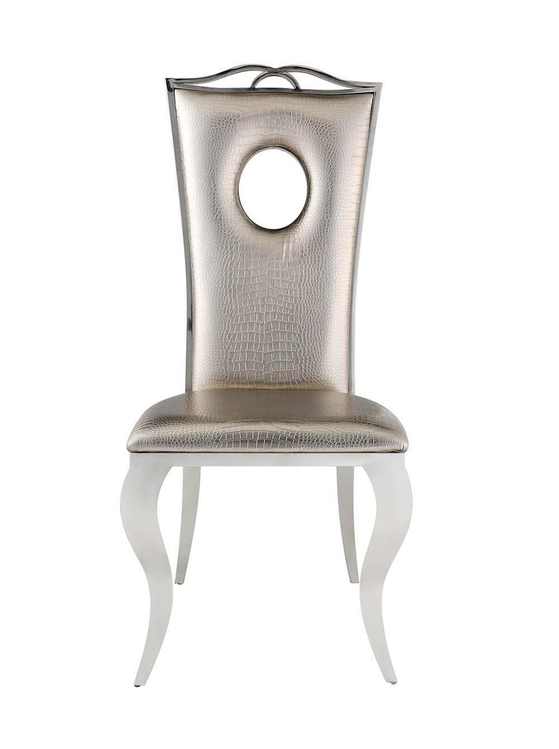 Cyrene - Glam - Side Chair - R&R Furniture Gallery (Fountain Valley, CA)