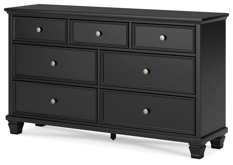 Lanolee - Dresser - Black - R&R Furniture Gallery (Fountain Valley, CA)