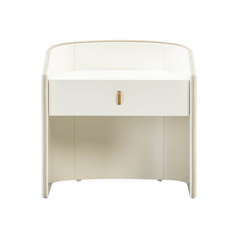 Collins - Lacquer Nightstand - R&R Furniture Gallery (Fountain Valley, CA)
