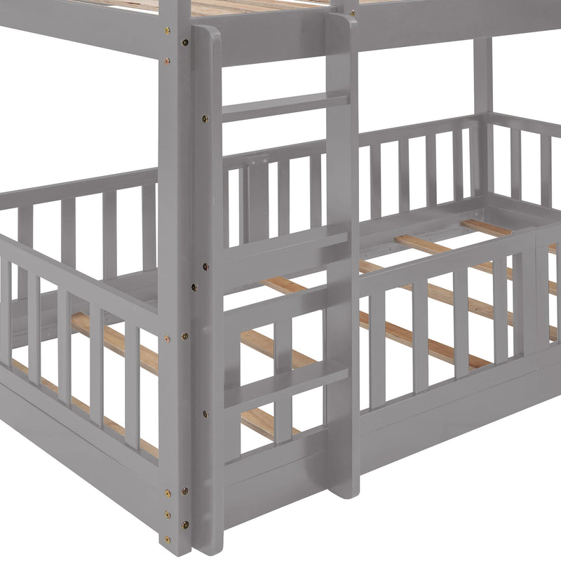 Functional Bunk Bed & Convertible Ladder And Slide - R&R Furniture Gallery (Fountain Valley, CA)