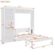 Murphy Wall Bed With Shelves - R&R Furniture Gallery (Fountain Valley, CA)