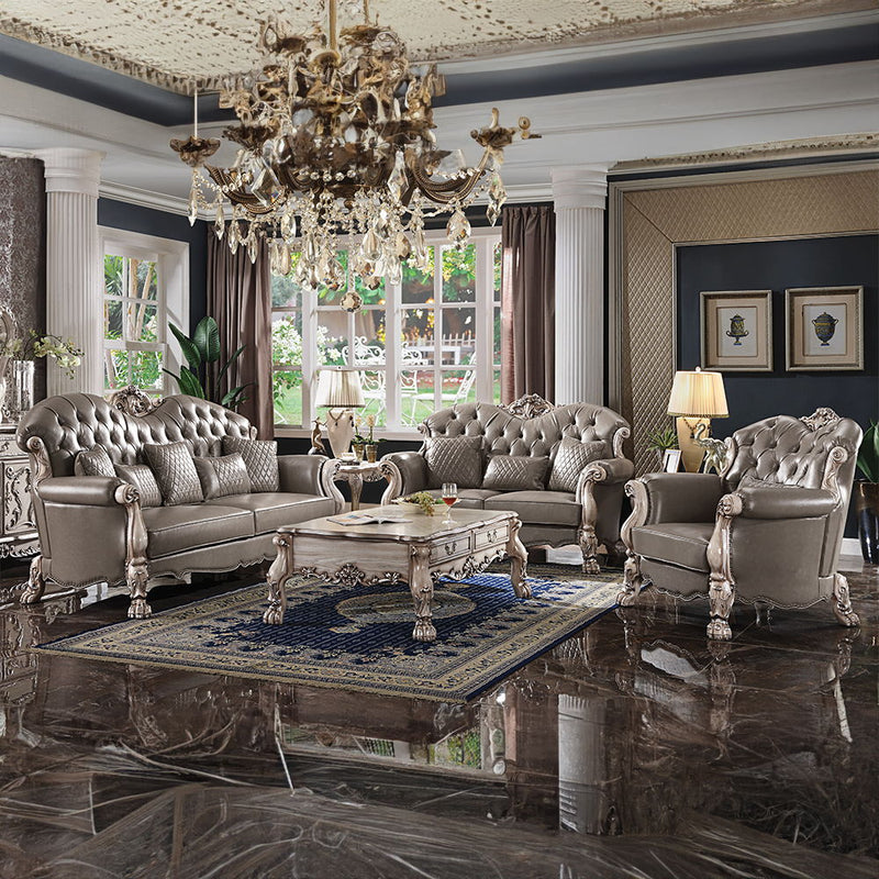 Dresden - Sofa w/5 Pillows - R&R Furniture Gallery (Fountain Valley, CA)