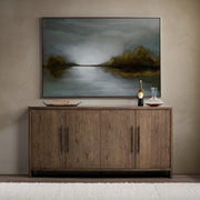 Estelle - 4 Door Buffet - Soft Cocoa - R&R Furniture Gallery (Fountain Valley, CA)
