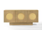 Oshana - Modern White Oak Dining Set — view 3