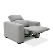 Bode - Modern Grey Fabric Recliner Chair — view 4