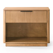 Santa Monica - Modern Natural Oak Nightstand — view 3