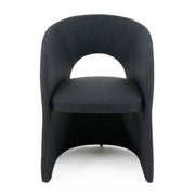 Brea - Charcoal Fabric Dining Chair
