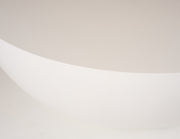 Bronte - Modern White Concrete Round Coffee Table — view 3