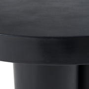 Bruni - Modern Black Concrete Coffee Table — view 5