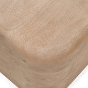 Bruno - Modern Mango Wood Square End Table — view 2