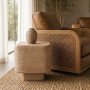 Bruno - Modern Mango Wood Square End Table — view 4