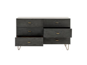 Bryan - Modern Grey Dresser — view 2