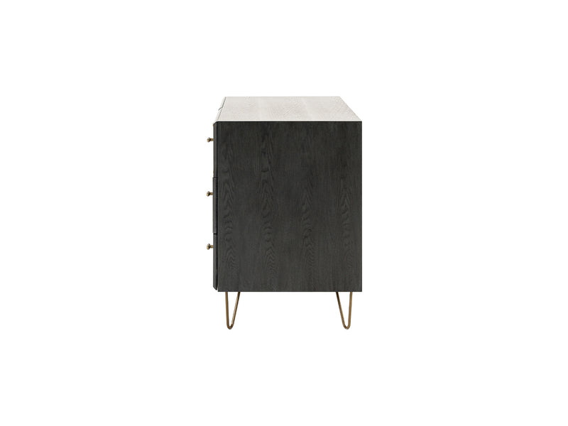 Bryan - Modern Grey Dresser — view 3