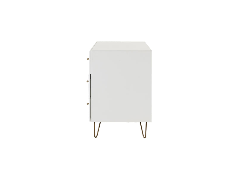 Bryan - Modern White Dresser — view 5