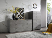 Buckley - Modern Grey Crackle Chest — view 2