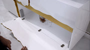 Aspen Modern White & Gold Buffet — view 5