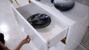 Aspen Modern White & Gold Buffet — view 4