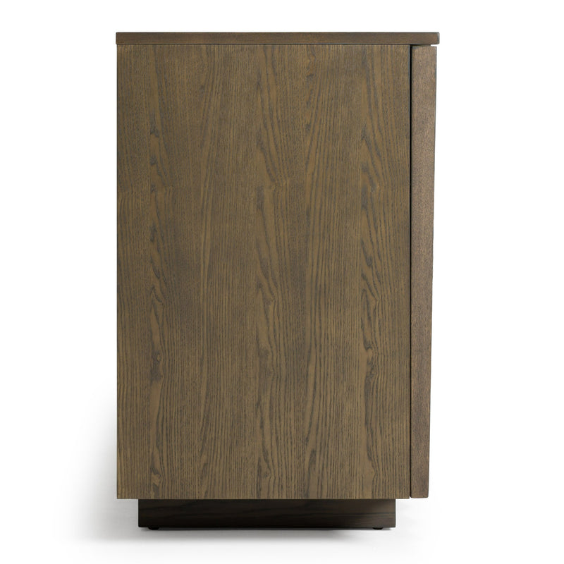 Byer - Modern Grey Ash Veneer Buffet — view 2