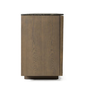 Byer - Modern Grey Ash + Marble Buffet — view 4